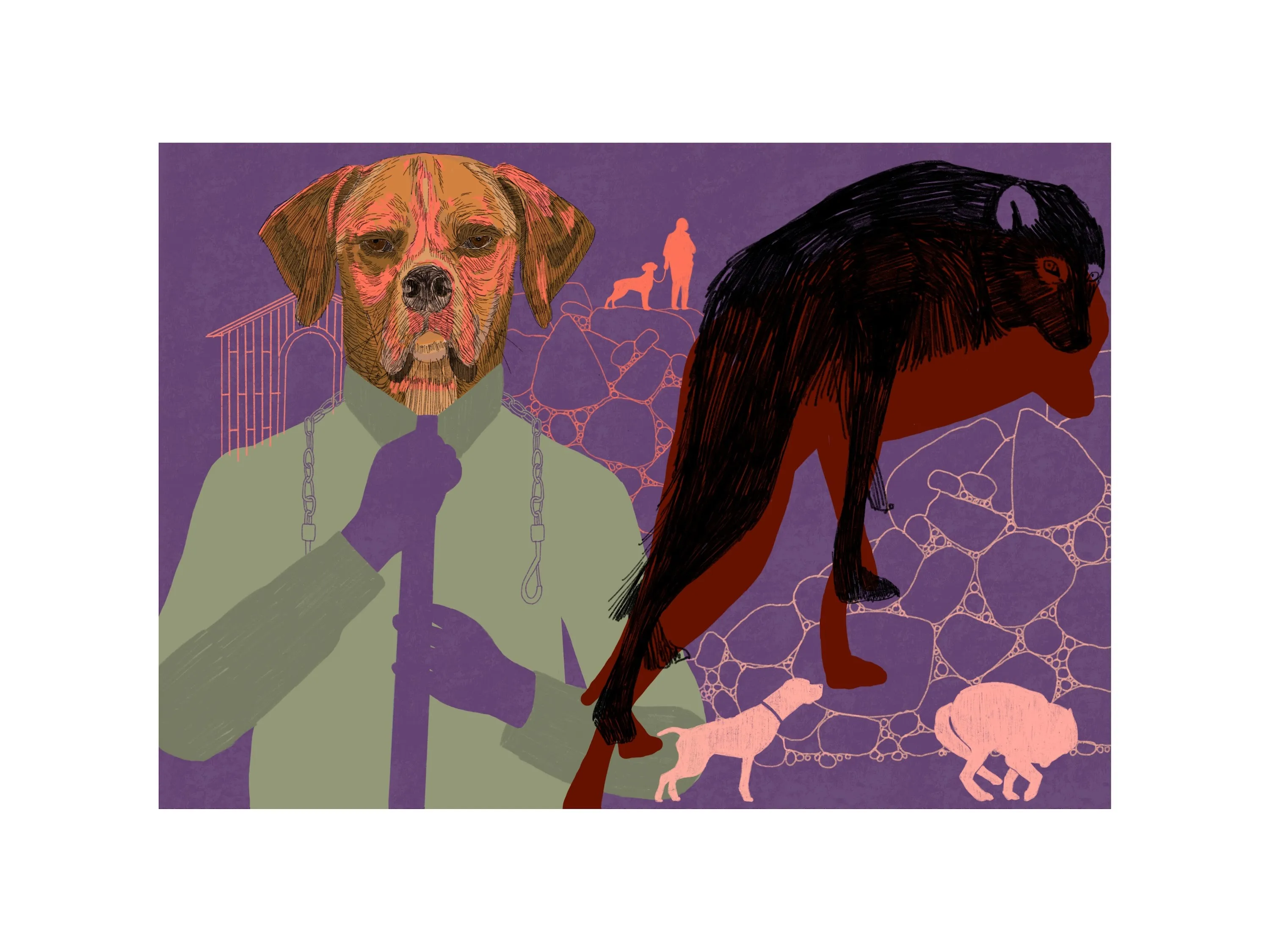 Detail 4 of Fable "The crow and the fox" by Susana Cereja