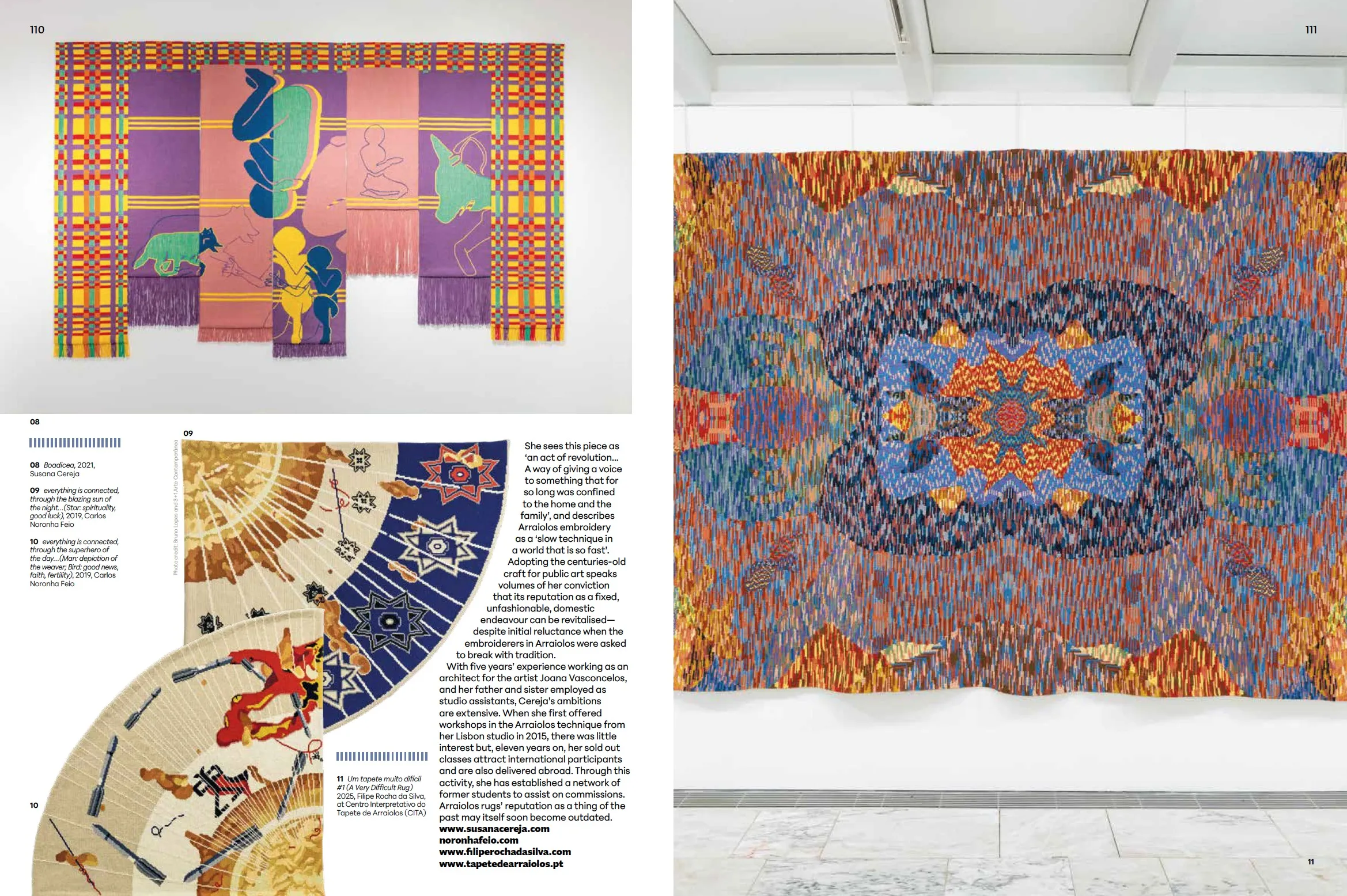 COVER Magazine — "Art of Arraiolos" — documentation 3