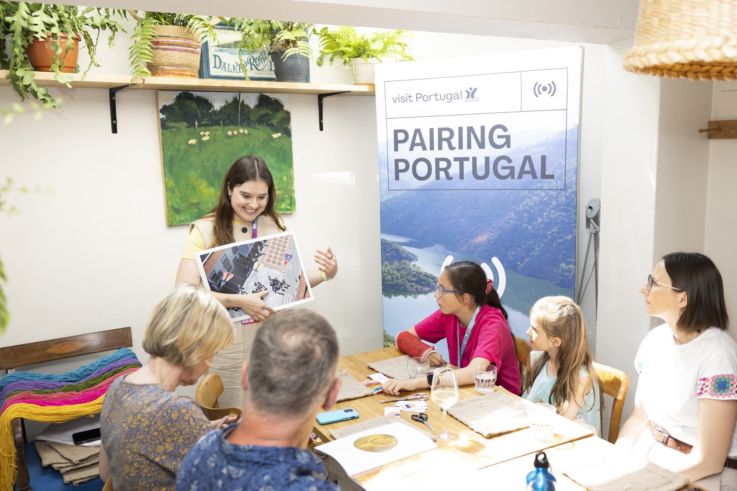 Wine Pairs with Art workshop at Dalkey Book Festival 2026