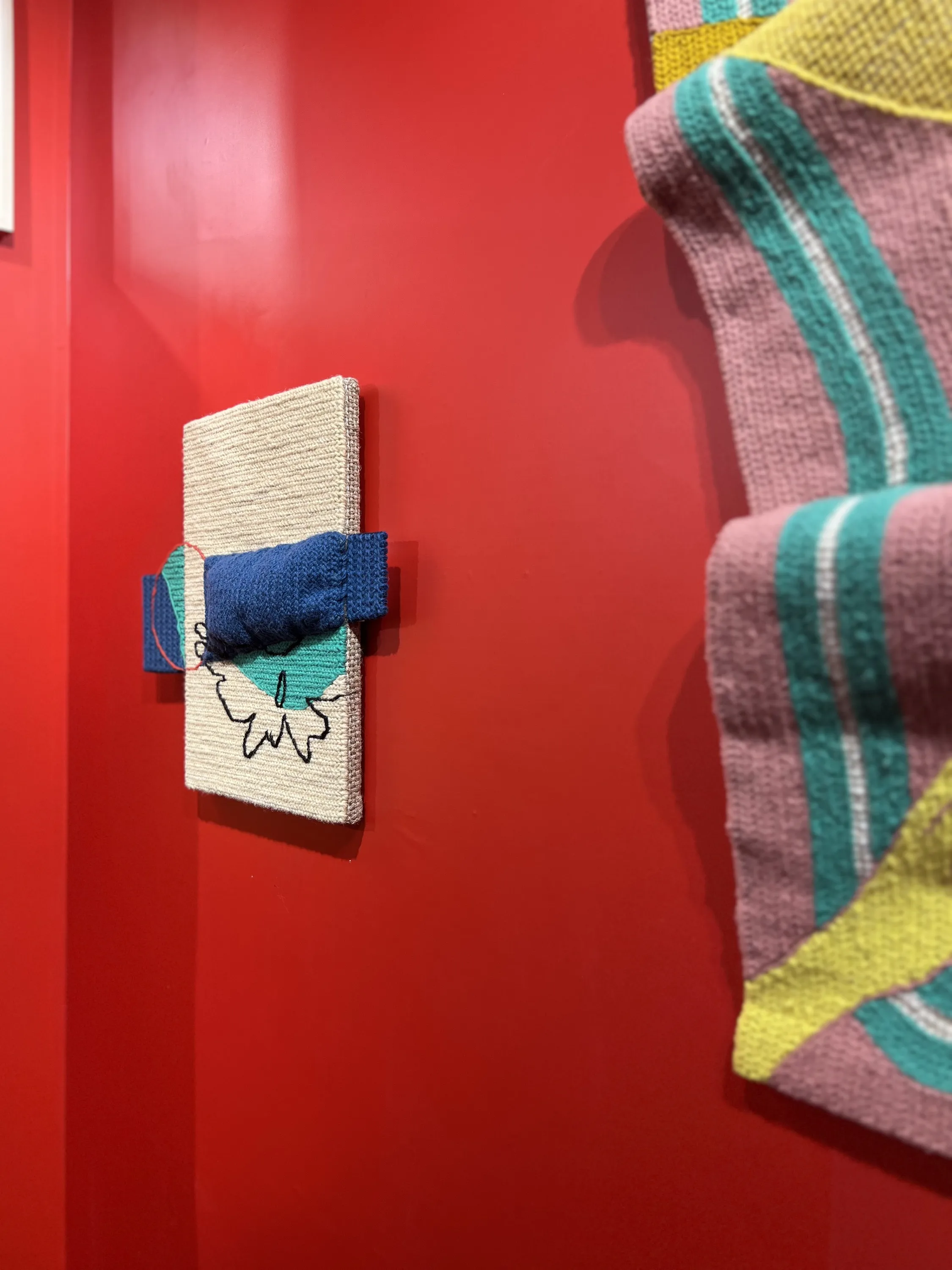Detail of works by Susana Cereja at the Hangzhou fair