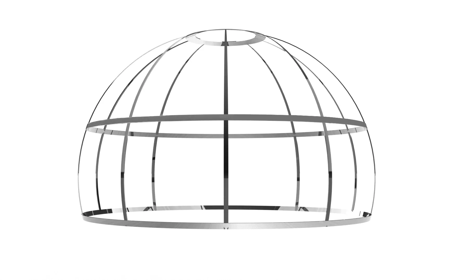 Metal dome structure developed as part of AURORA.