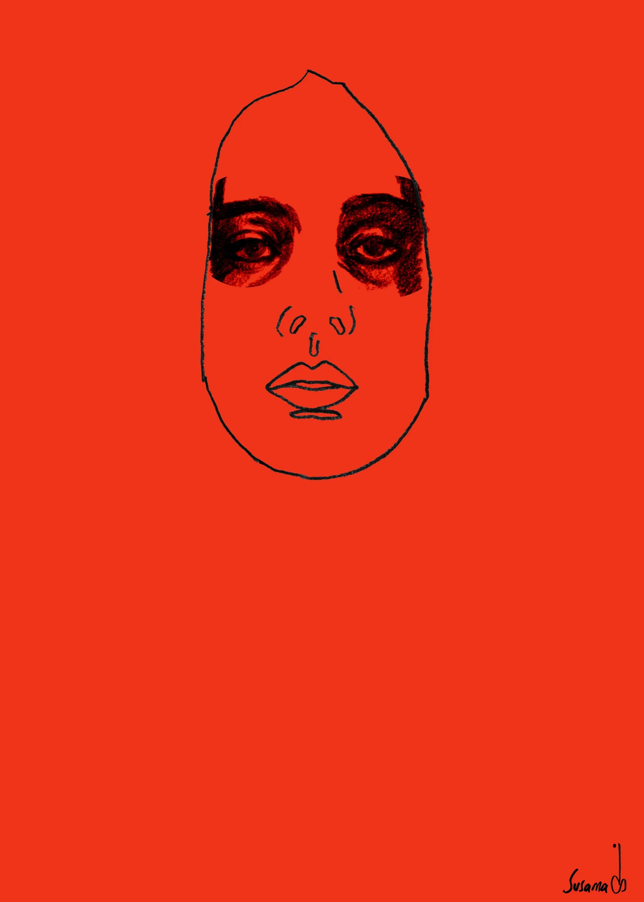 Detail 1 of Scream & Shout by Susana Cereja