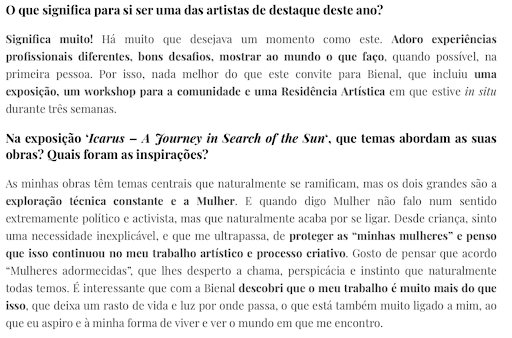 SUSANA CEREJA: “HÁ MUITO QUE EU DESEJAVA UM MOMENTO COMO ESTE” — 3