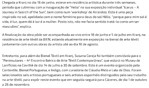 TÉCNICA SECULAR DE ARRAIOLOS EM EXPOSIÇÃO NA ESLOVÉNIA — 5