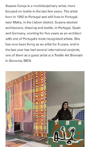 FIVE QUESTIONS TO SUSANA CEREJA — 1