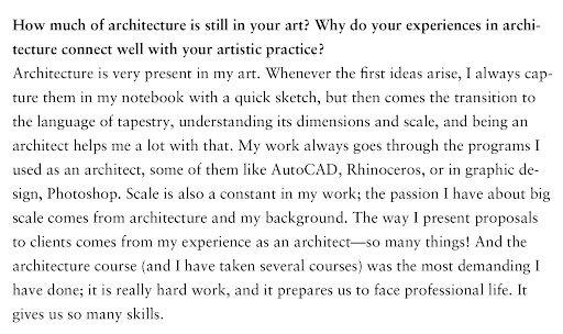 INTERVIEW WITH SUSANA CEREJA — 5
